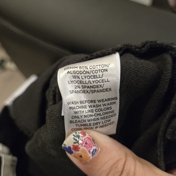 NWT Loft Button Fly Frayed Hem Skinny Jeans Size 6 - Picture 9 of 11